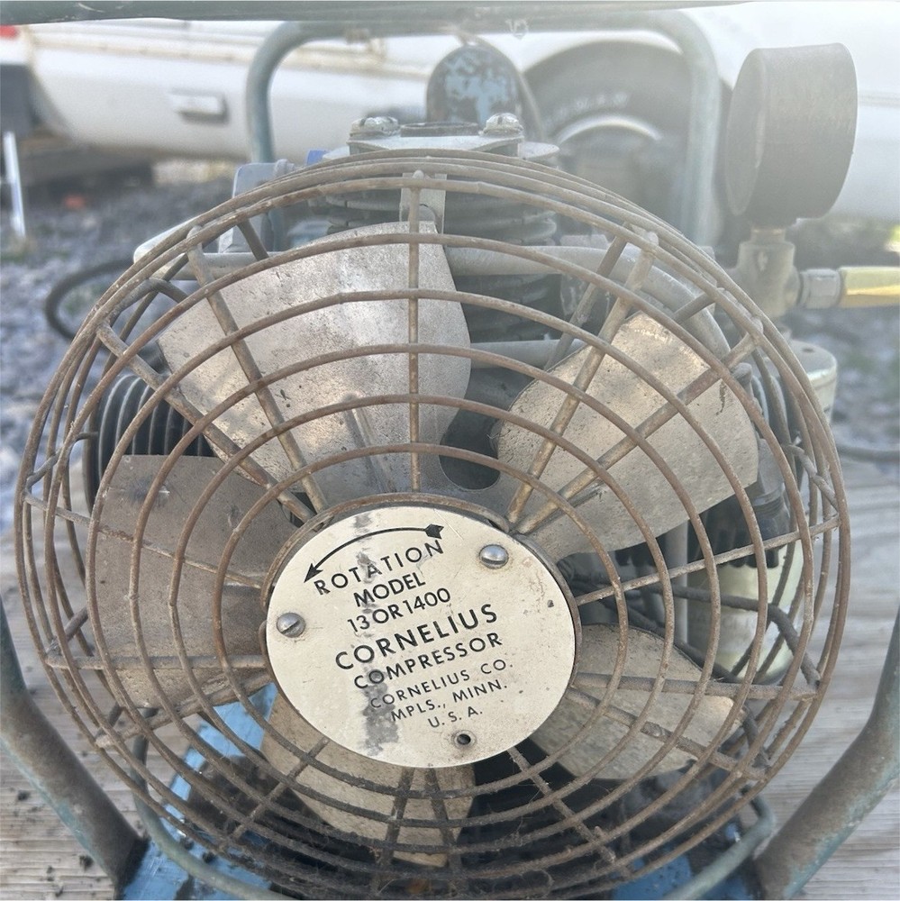 Cornelius 13OR1400 Reciprocating Electric Horizontal Portable Compressor