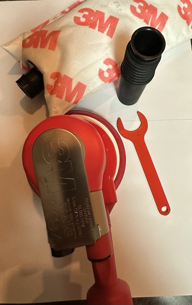 Self-Generated Vacuum Random Orbital Sander, 20319, 5", 3/16" Orbit, 1 ea/Case