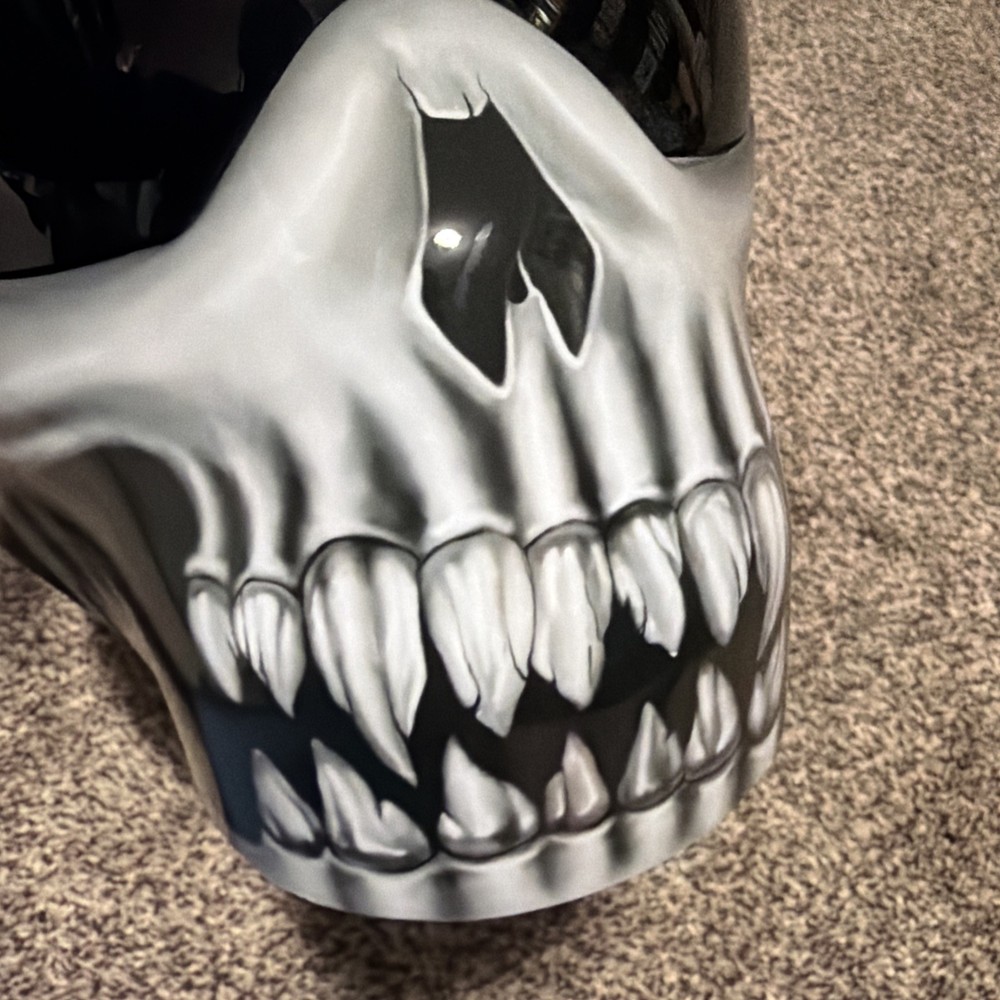 Snap-on Tools EFPBONEHEDB Gen1 White Skull Extreme Face Protector