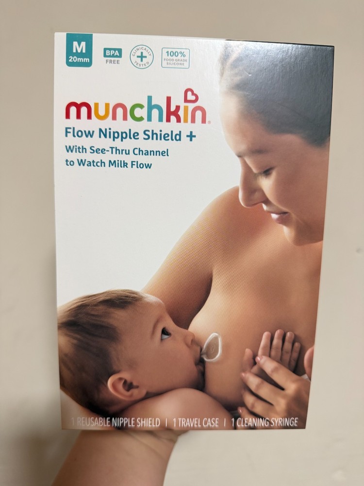 Munchkin See The Flow Nipple Sheild 20mm