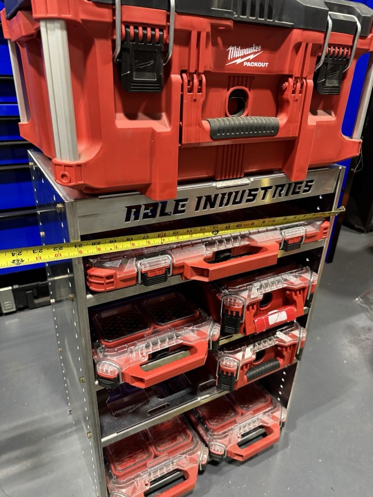 Narrow 21 Able Packout Racking System Milwaukee