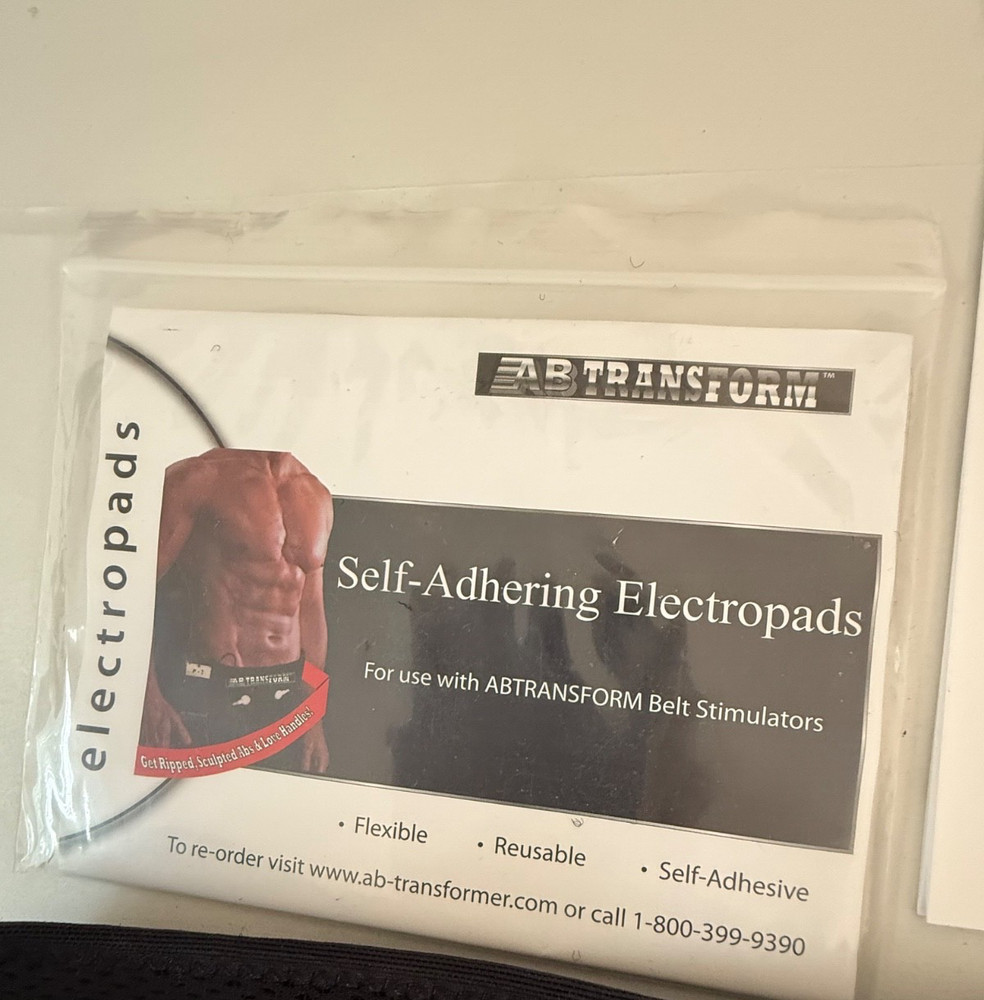 Abdominal Muscle Toner Belt EMS System - Ab Transform in box
