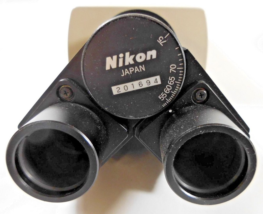Nikon 50-75 Microscope Head/ No Eye Pieces