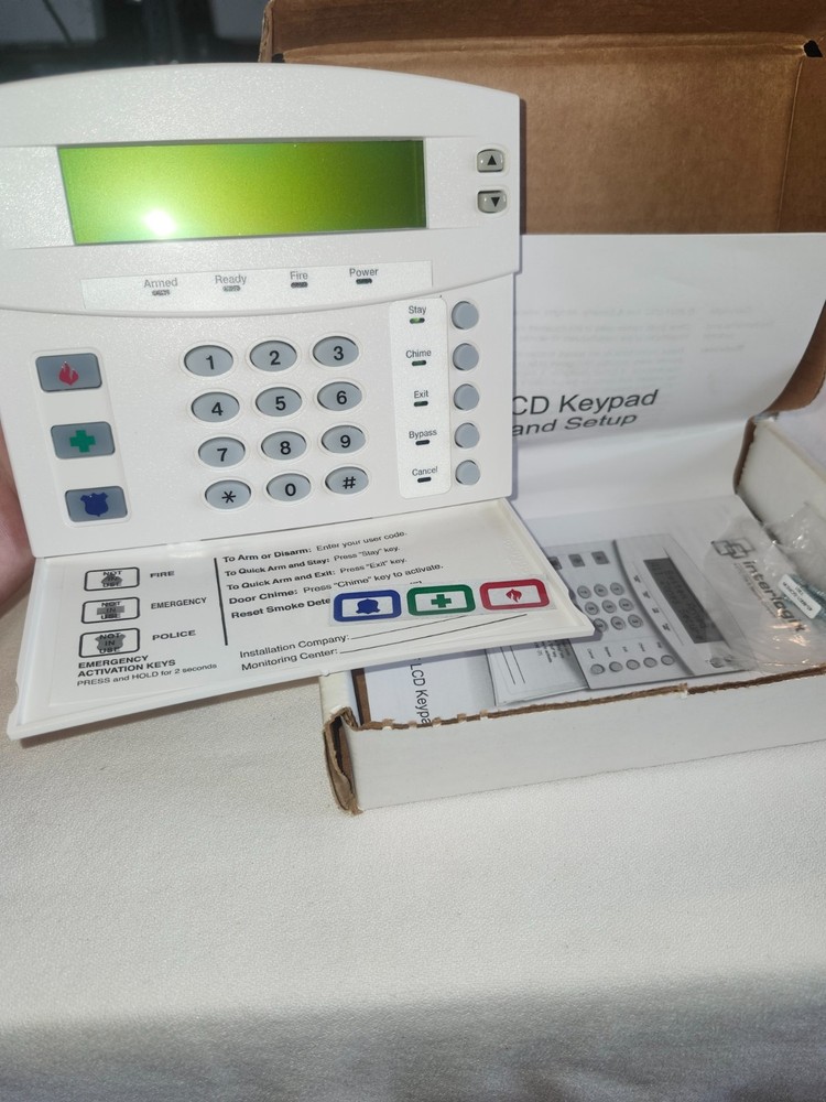 GE Interlogix NX-148E Alarm Keypad