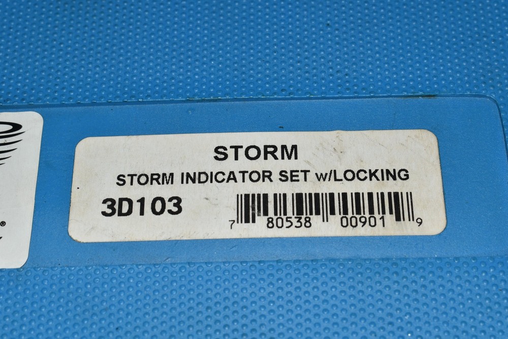 3D103 CENTRAL Storm Dial Indicator Set w/Locking Pliers in Molded Storage Case