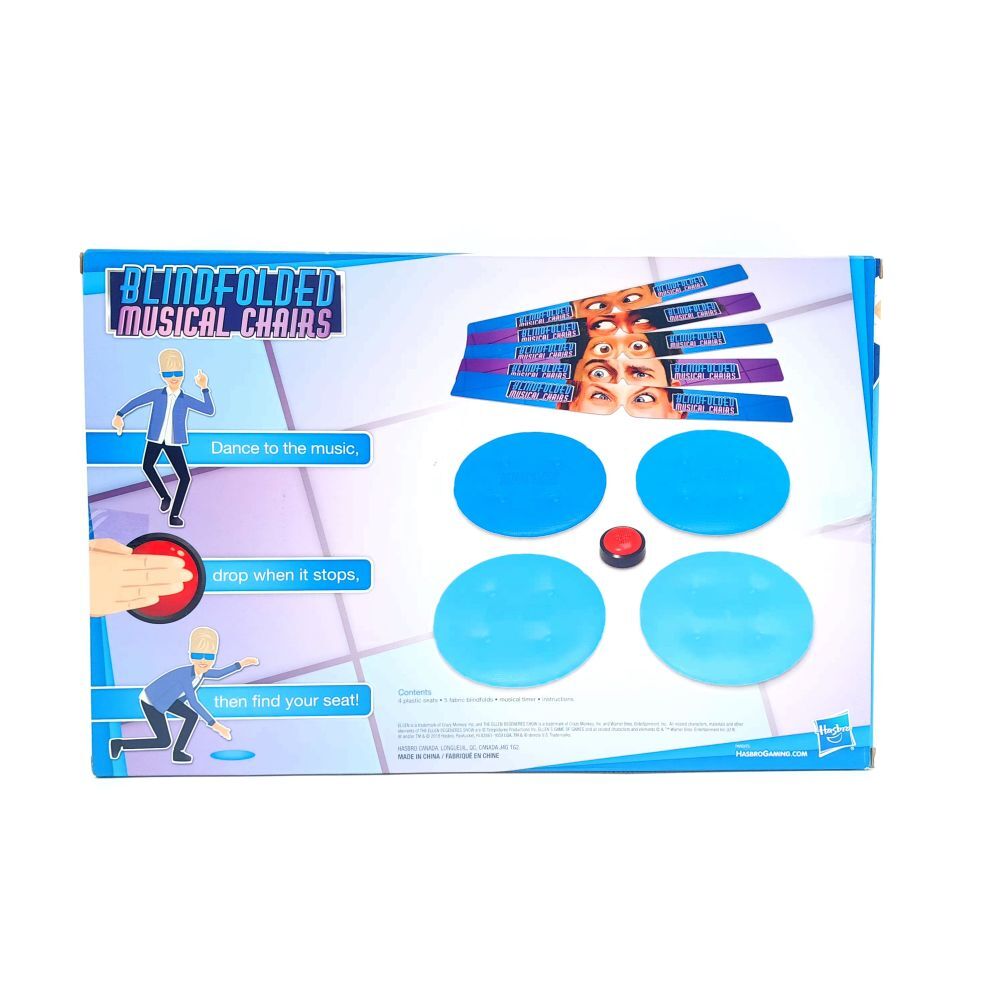 Ellen’s Games Blindfolded Musical Chairs