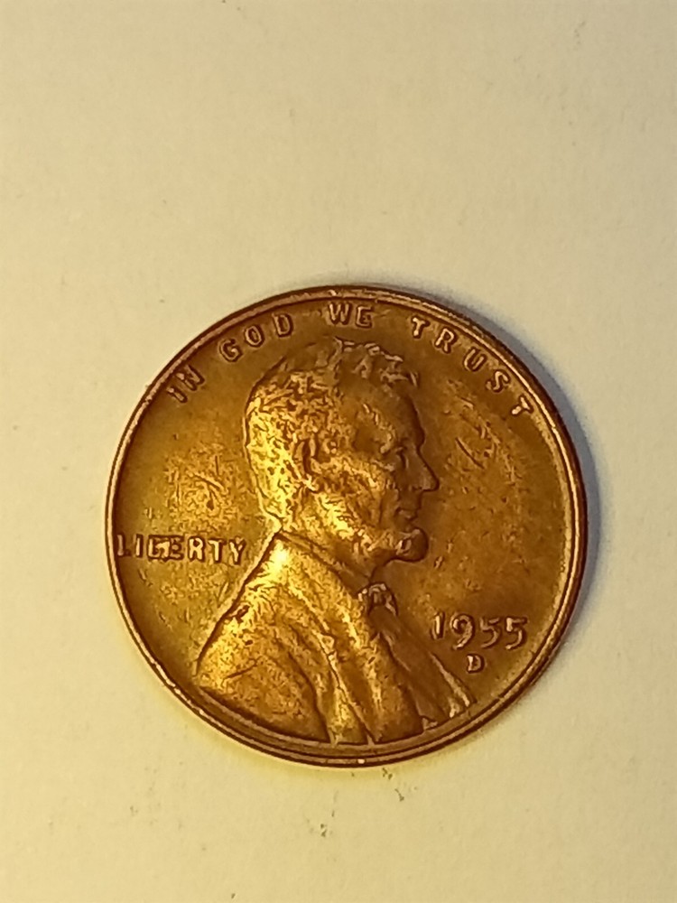 1955 D Lincoln 1ct BIE