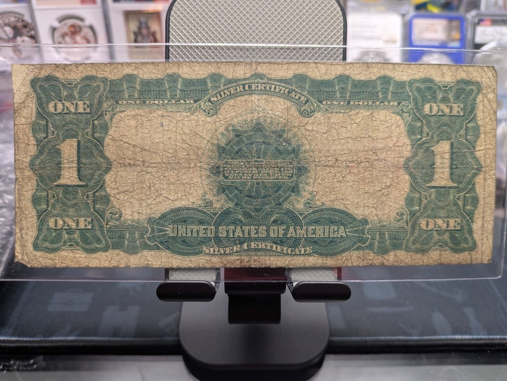 1899 Black Eagle Silver Certificate Federal Reserve Note $1 Large Size Note