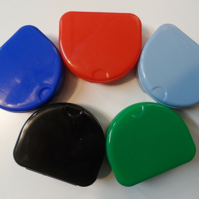 Temporary Replacement (2) teeth in Clear Retainer for Upper OR Lower, 3/way ship