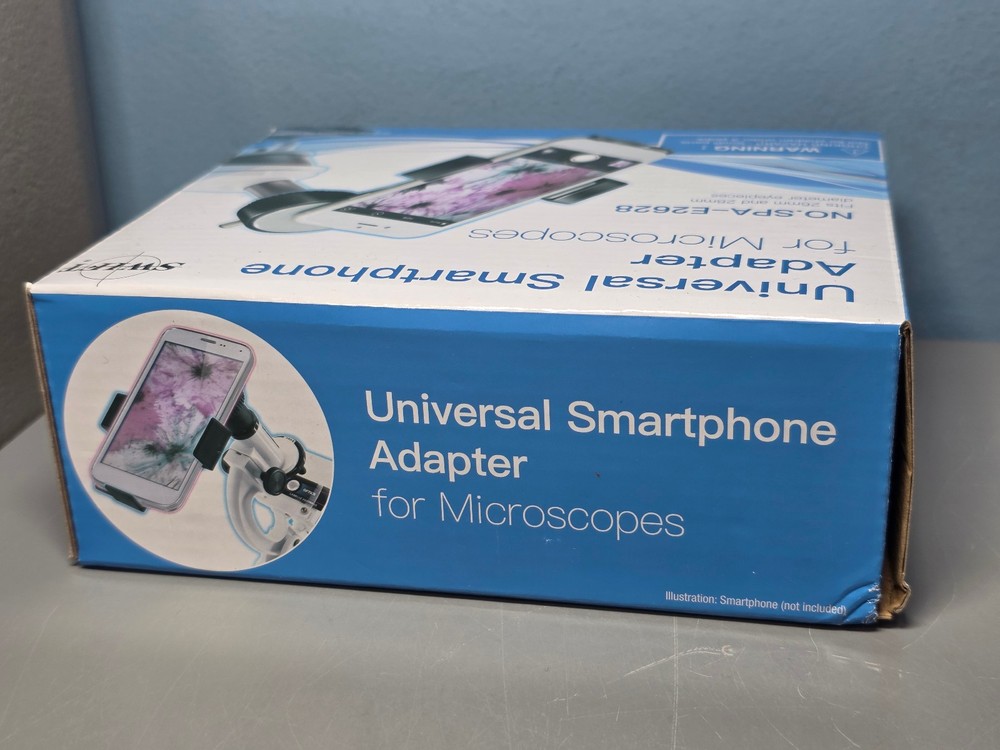 Swift Microscope Lens Adapter, Smartphone Camera Adapter Mount SPA-E2628 -New