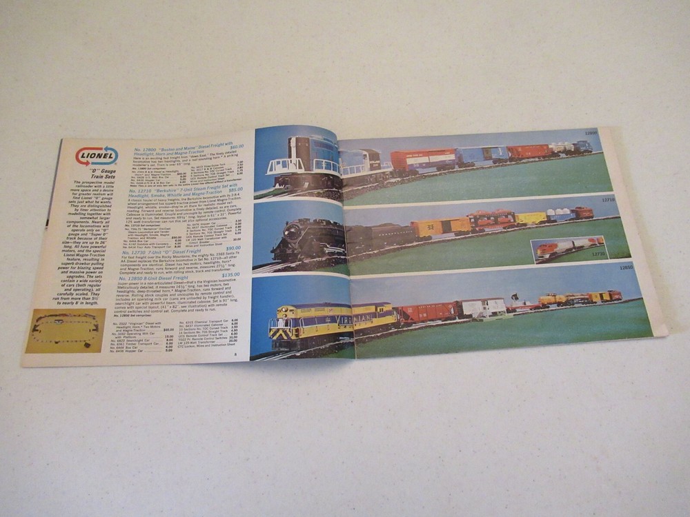 Lionel 1966 Train Catalog