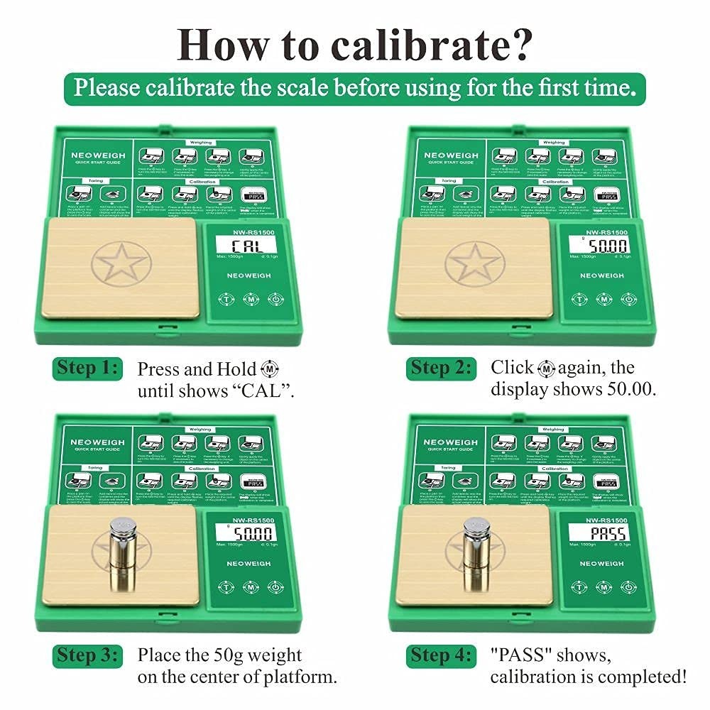 Reloading Scale, Powder Scale for Reloading, 1500 Grains X 0.1 Gn, Digital Powde
