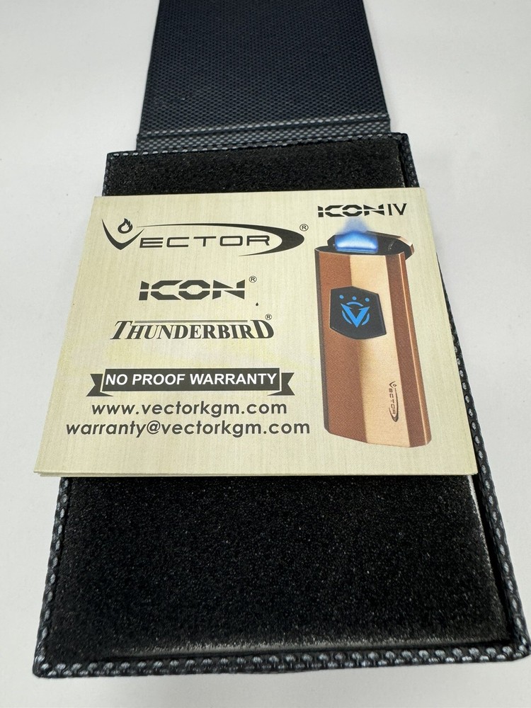 Vector Coup - Single Jet Flame Torch Lighter - Red and Black - New