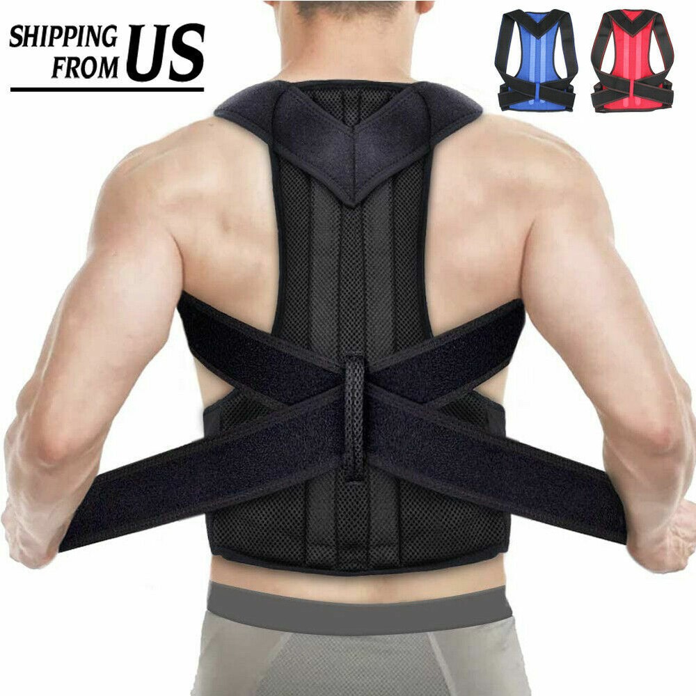 Adjustable TrueFit Posture Corrector For Support Belt Bear Back Corset FREE SHIP