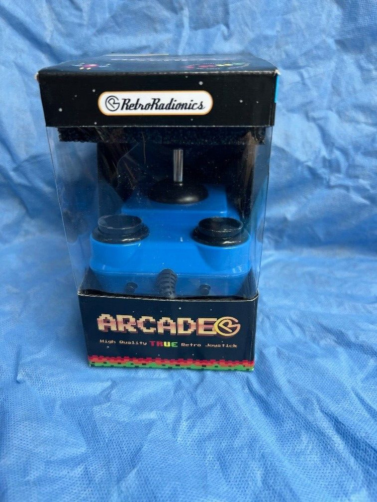 ArcadeR 9-pin (DB9) standard Retro Joystick - Blue