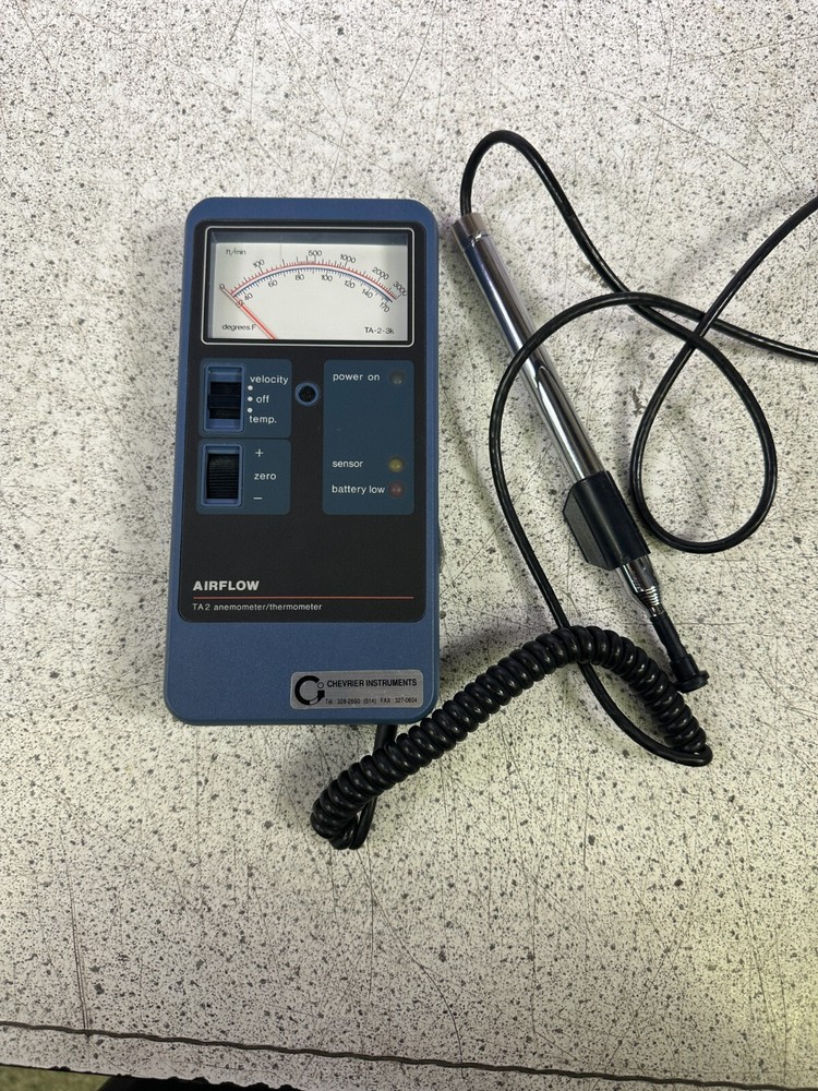 Airflow TA2 Anemometer/Thermometer