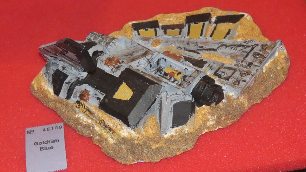 Games Workshop Warhammer 40K Crashed Aquila Lander Scenery Objective WH40K OOP