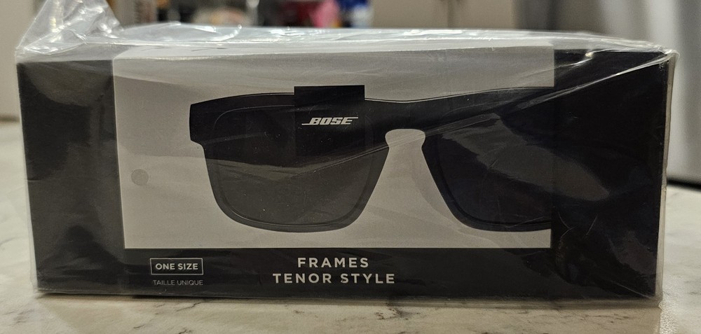 Bose Frames Tenor Rectangular Blue Tooth Audio Sunglasses