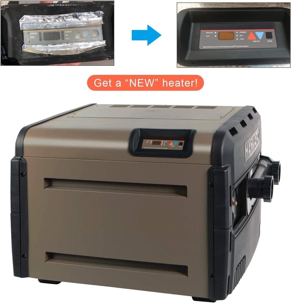 Display Board, Replacement for Hayward Heater Display Board Control Panel Keypad