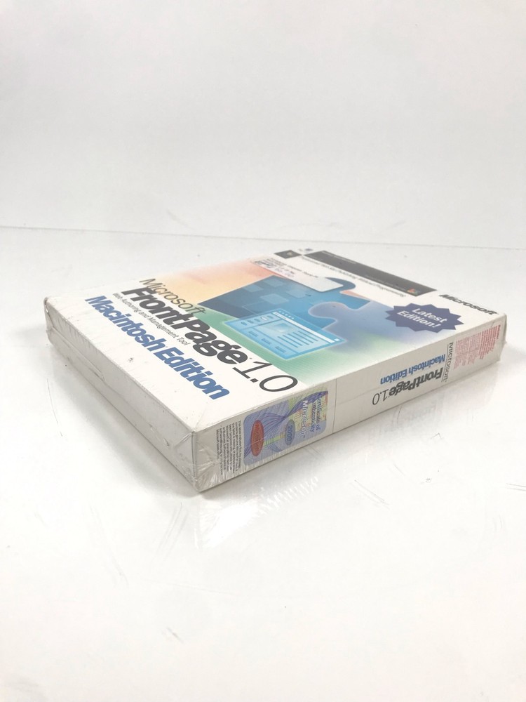 (NEW) Microsoft FrontPage 1.0 Macintosh Edition
