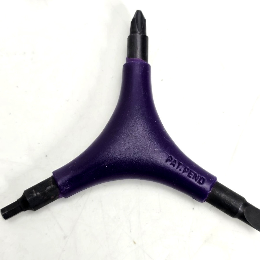 Gripz Inline Skate Tool 6 Tools 4 Mm Hex Rotate Wheels Remove Bearings 2 Screwdr