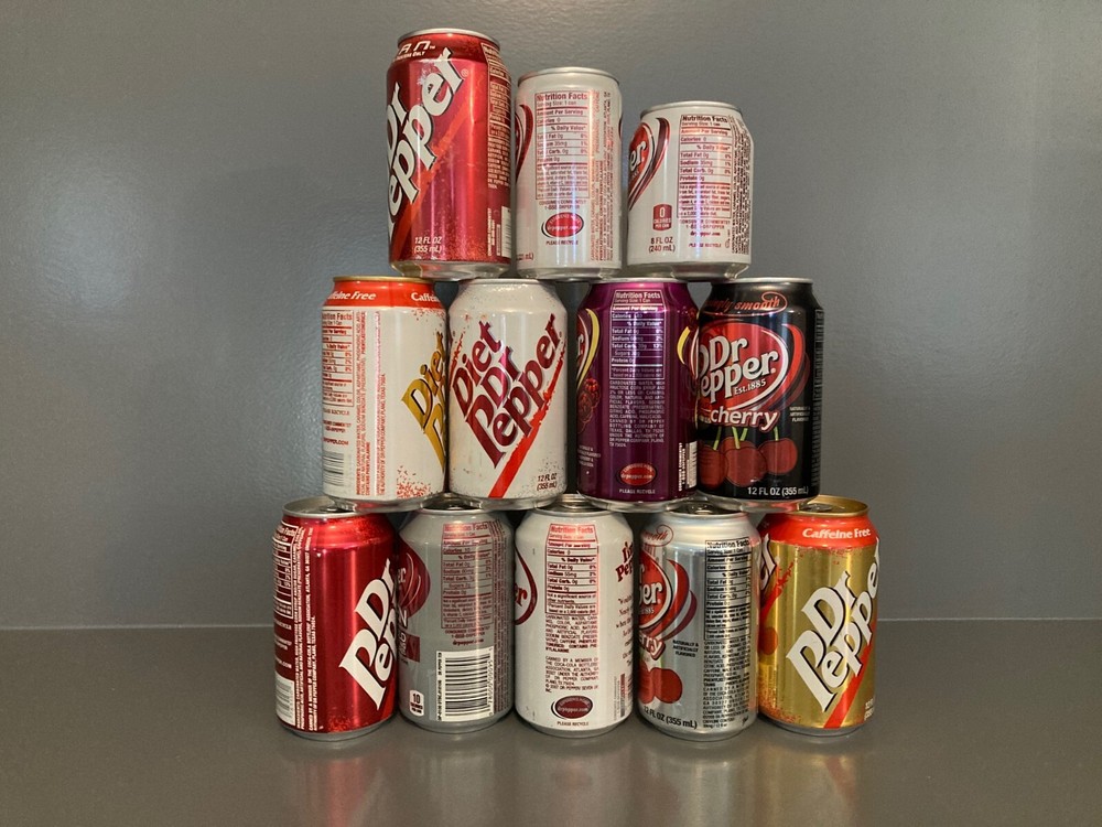 Dr Pepper Can Collector Starter Kit (12 pack)