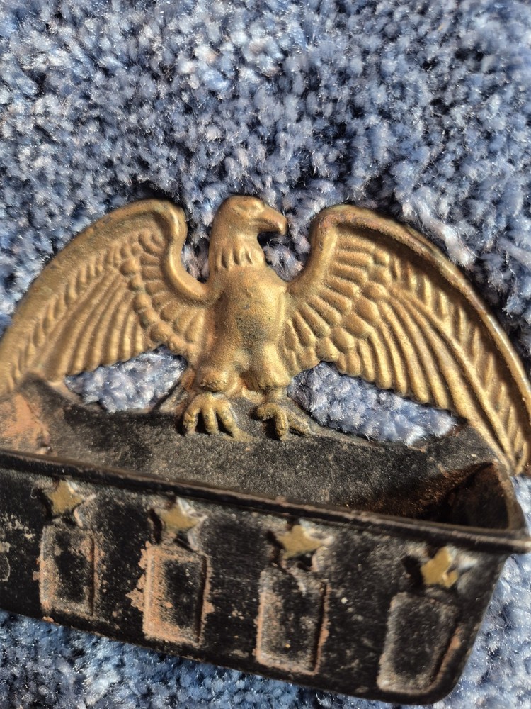 Cast Iron Eagle Trinket Wall Hanger