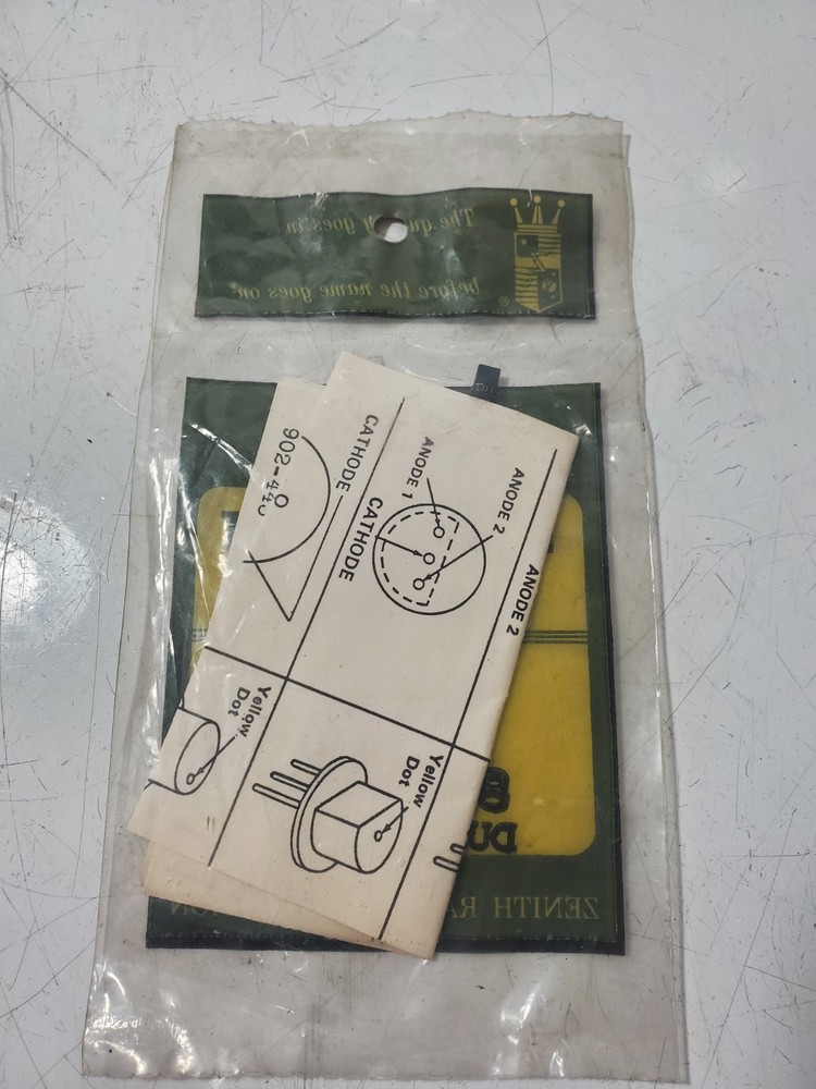 NOS Zenith Replacement Part 800-281 Dual Diode NIP