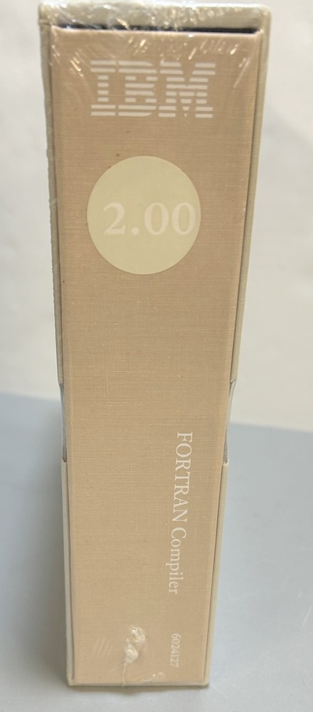 IBM Fortran Compiler Vrs 2.0 Includes Software New in Box still Wrapped