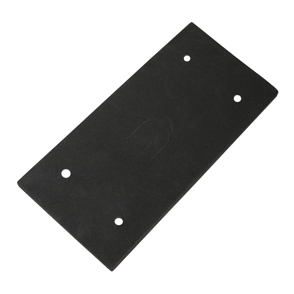 1Pcs Rectangle Shaped Black Foam Sander Back Pad Sanding Mat