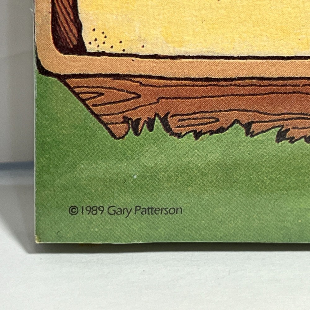 Gary Patterson Cool Cats Summer Sandbox Notepad 1989