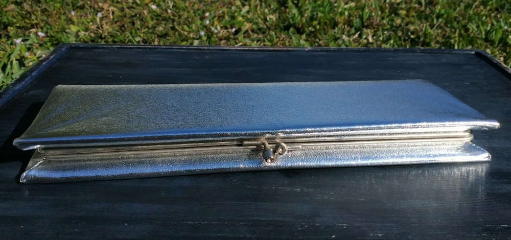 Vintage Harry Levin Silver Clutch
