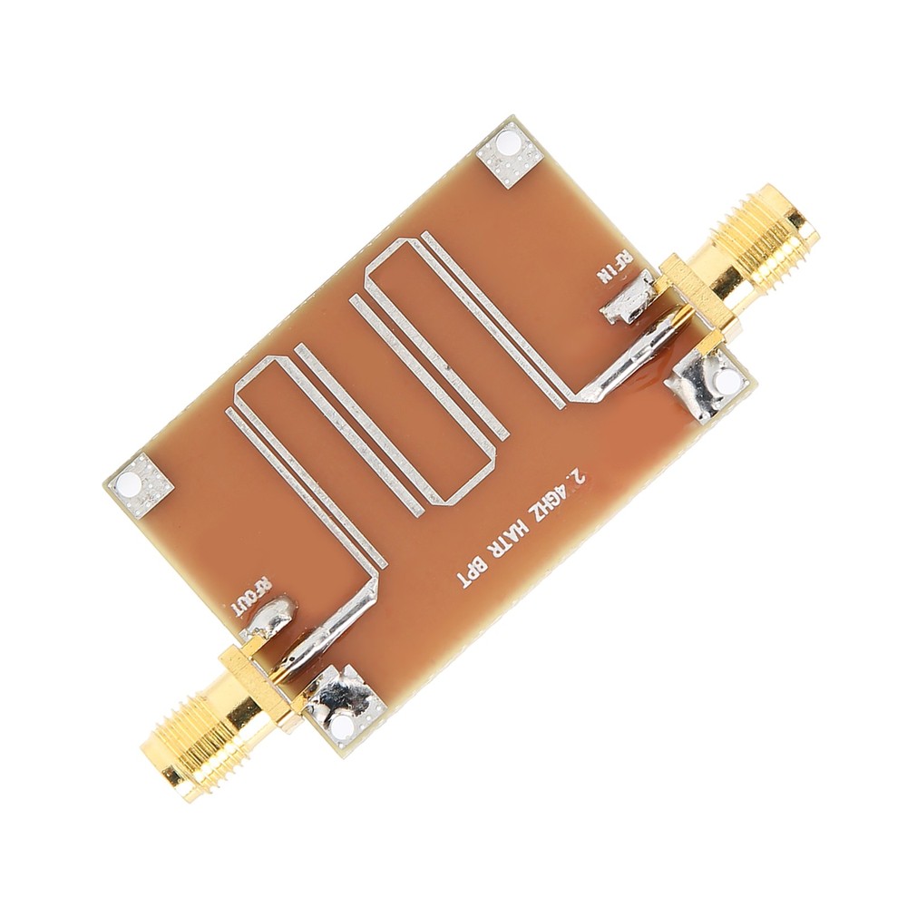 Bandpass Filter Module Microstrip Signal Board 2.4GHz Accessory Electronic Compˇ