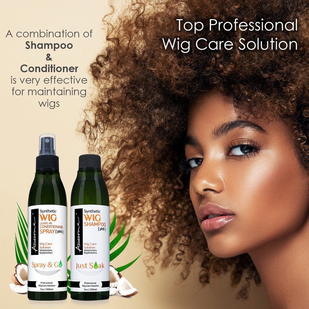 Synthetic Wig Shampoo 7oz by Awesome
