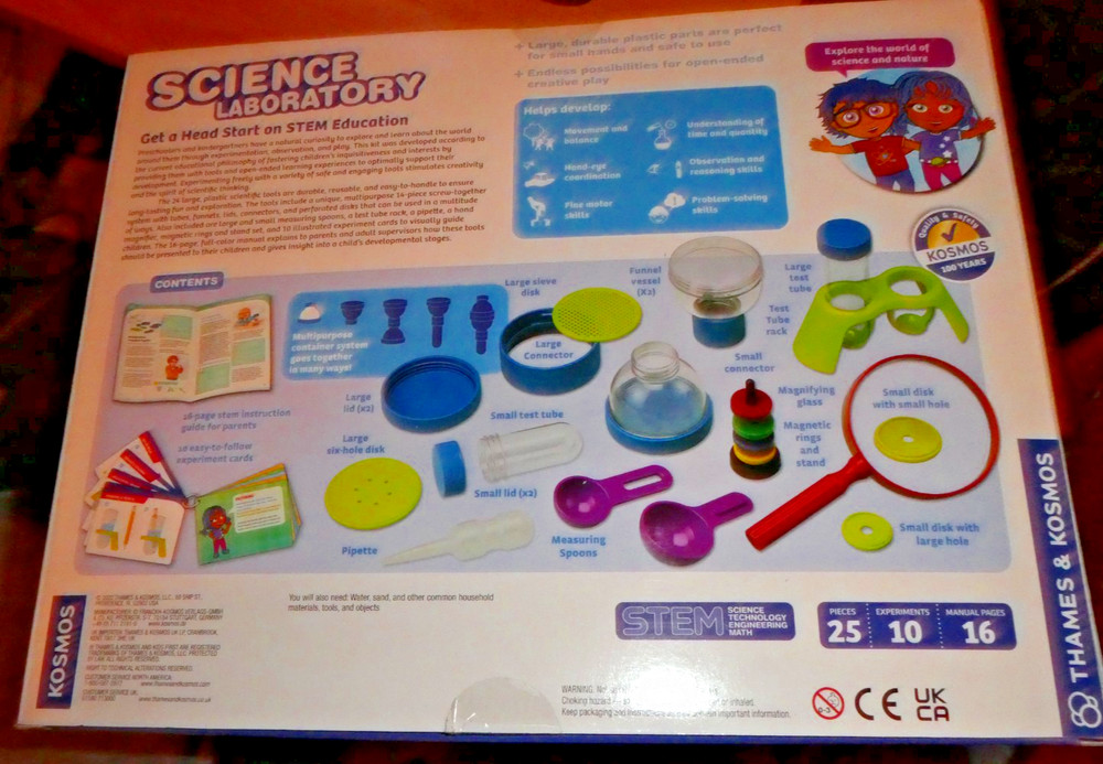 Thames & Kosmos My First Science Laboratory Experiment Kit