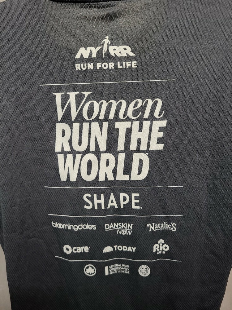 More Shape Half Marathon Womens Large Gray Jersey