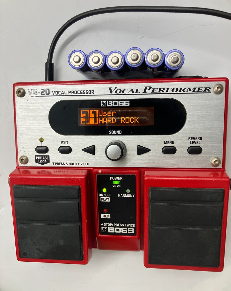 Boss VE-20 Vocal Performer Processor 2011 Working C5A7542