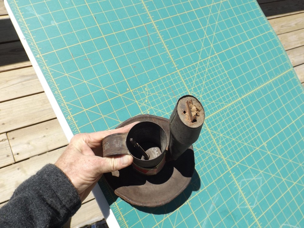 Antique 1800's Miners Light Lamp Lantern