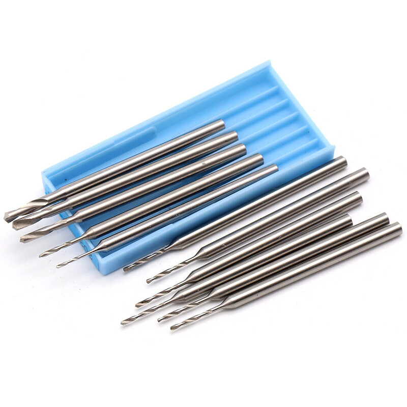 2.35mm Shank Solid Carbide Rotary File Drill Bits Carbide Carving Tool 0.6-2mm