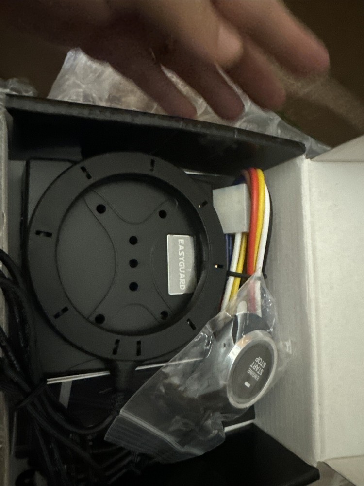 EASYGUARD EC004 Smart RFID Push Engine Start Button kit & Keyless Go System U...