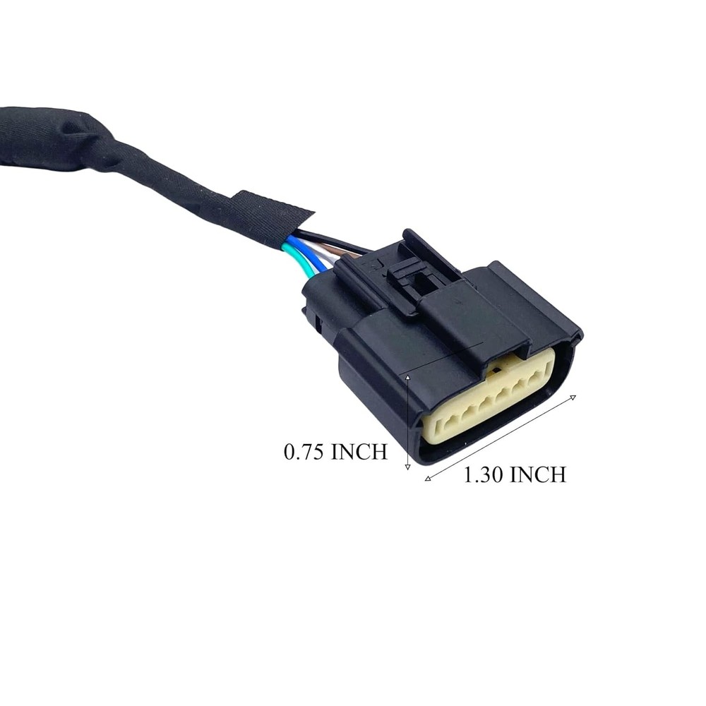 6 Pin Tailgate Harness, Rear Backup Camera Wiring Harness Replacement Compatible