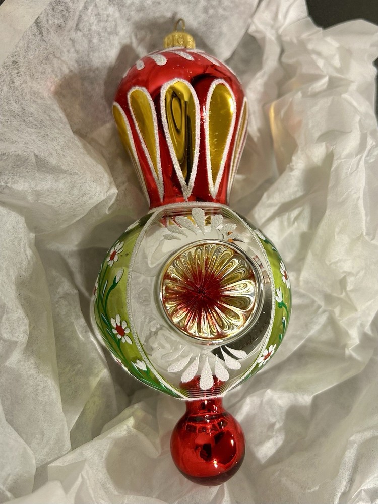 Heartfully Yours Christopher Radko Ornament King Jasper