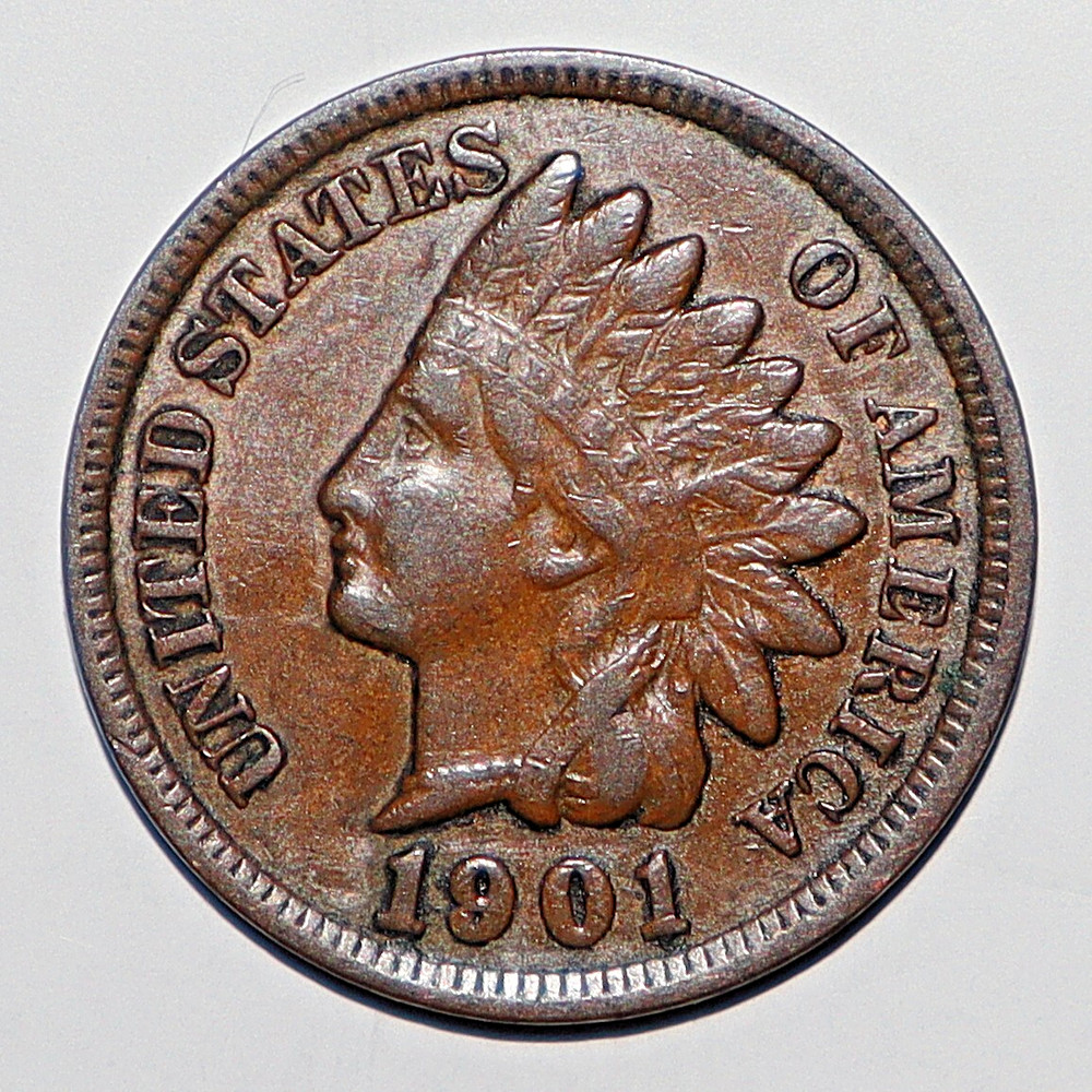 1901 Indian Head Cent XF (S100)