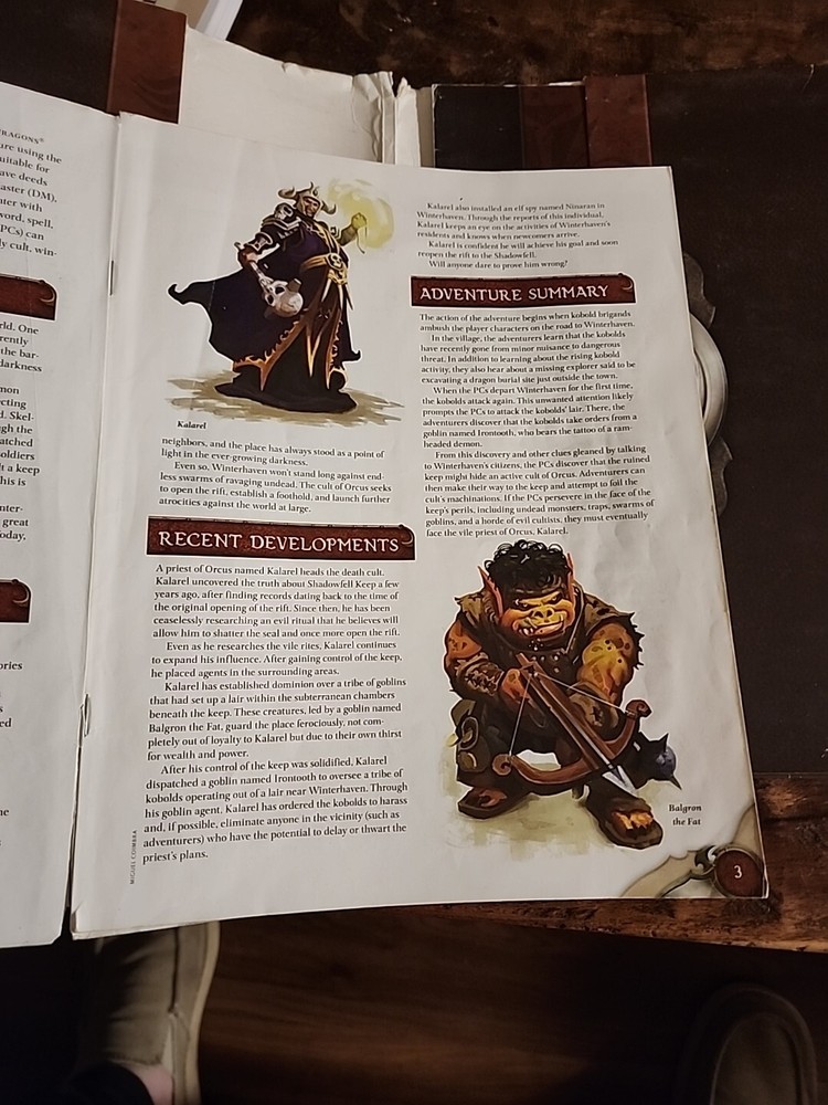 Dungeons & Dragons Essentials Dungeon Master's Kit 2010 Not Complete W/Extras