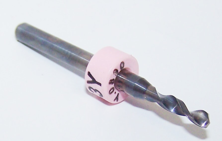 #43  (.0890") Carbide Drill - PCB Type Kyocera Tycom 100.0890.400