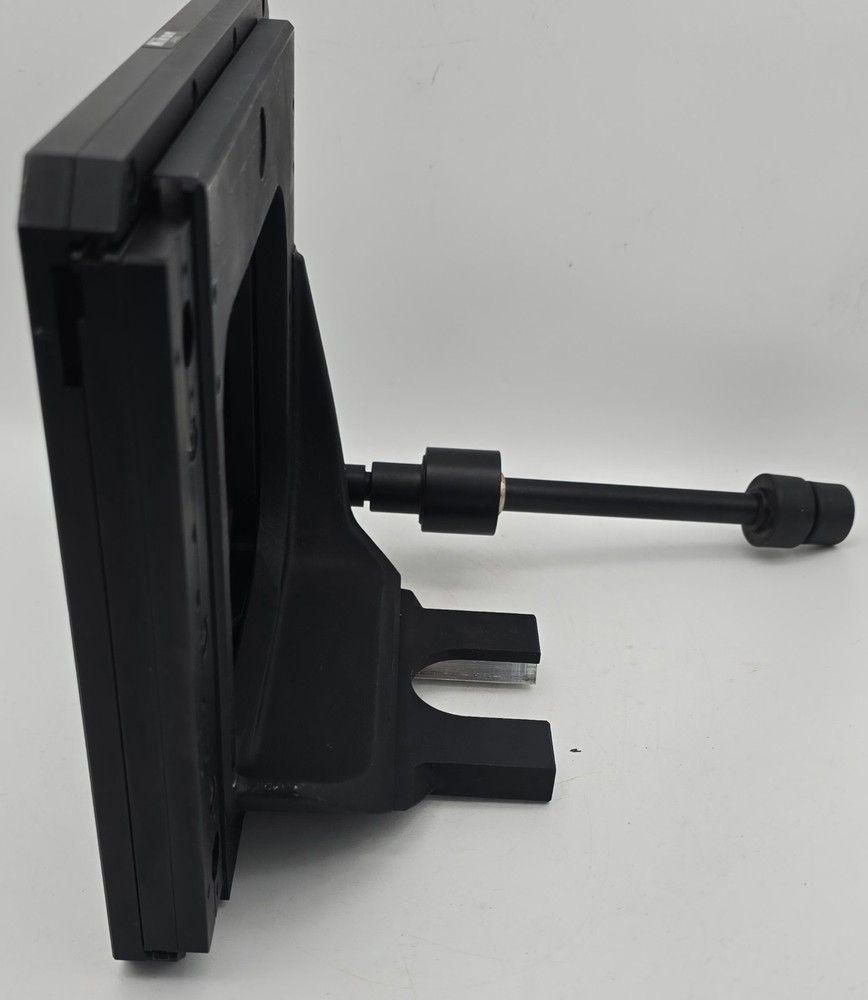 NIKON DIAPHOT STAGE TABLE SPECIMEN OPTICS MICROSCOPE Runs Smoothly +Stage Plate