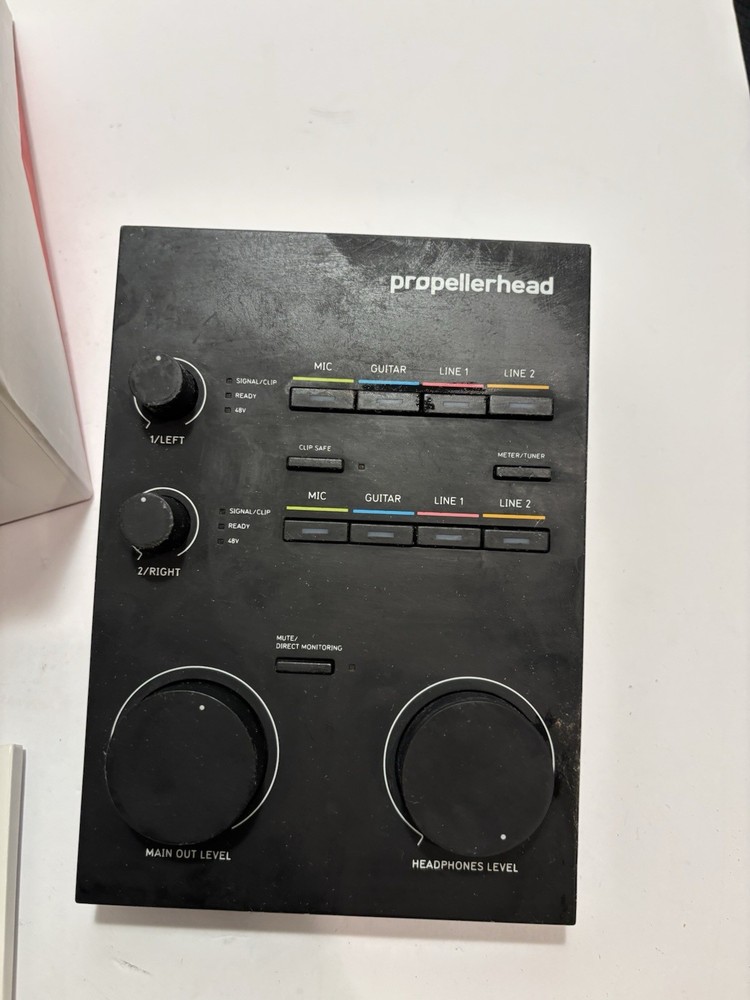 Propellerhead Balance Reason USB Audio Interface - PBA01 *NO CABLE* Untested