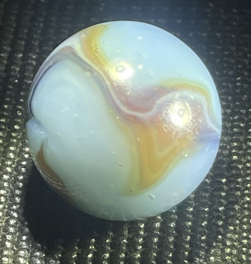 Christensen Agate Unicorn Swirl Shooter Marble