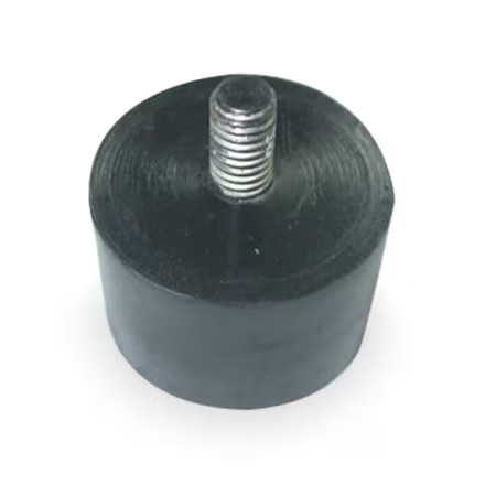 Vibration Isolator, 165 Lb Max, 3/8-16,  2Npf5