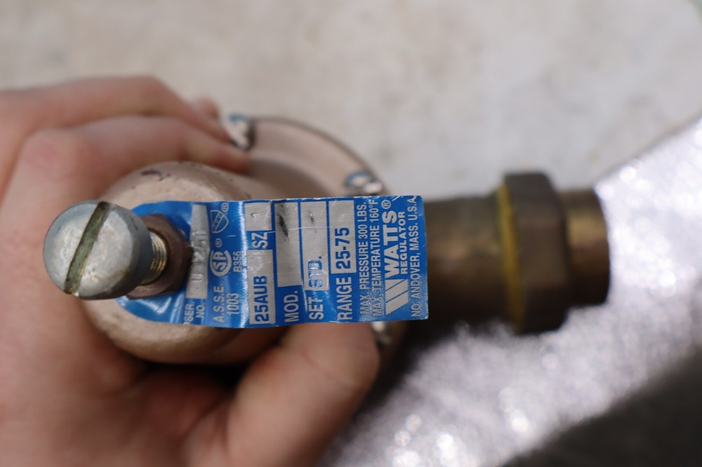 Watts 1” Pressure Reducing Valve 25AUB
